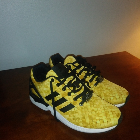 adidas zx flux yellow